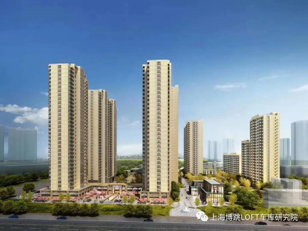 怀柔采用了LOFT车库武汉当代集团春风十里项目现已结构封顶！